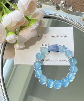 Aqua Celestia Bracelet-Aquamarine Bracelet